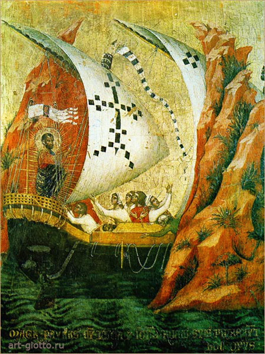 Св. Марк успокаивает море. Паоло Венециано. Ученики и последователи Джотто / www.art-giotto.ru