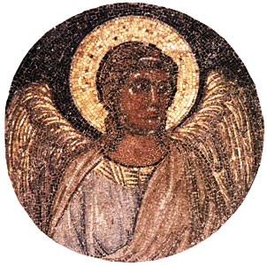 Ангел, фрагмент мозаики Навичелла (Челнок)