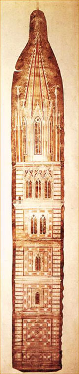 Проект колокольни собора Санта Мария дель Фьоре